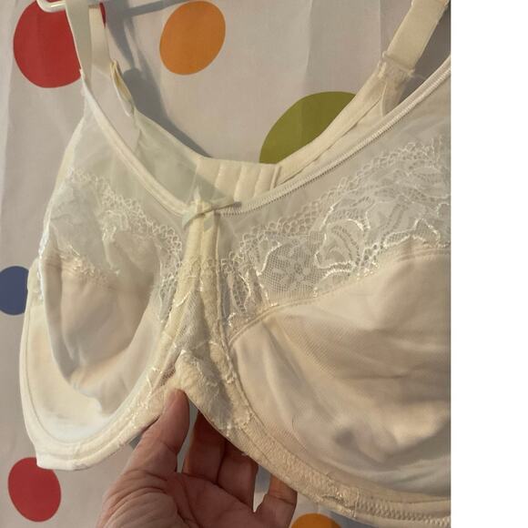 NWT Lilyette Cream Color Underwire Bra Size 44DDD - Picture 3 of 8